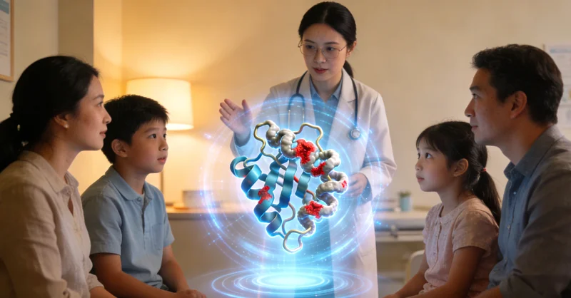 成都遗传咨询师与家庭绘制健康家