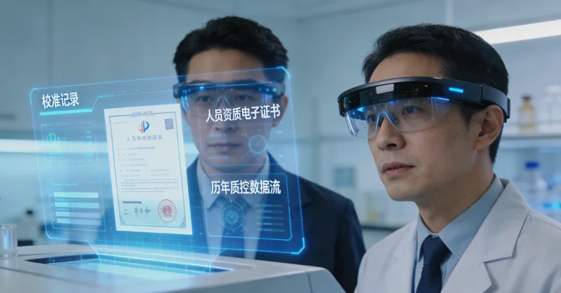 玉门家庭共同查看健康报告并讨论