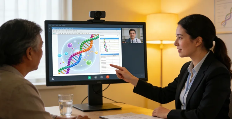 林芝地区遗传咨询师为客户解读基