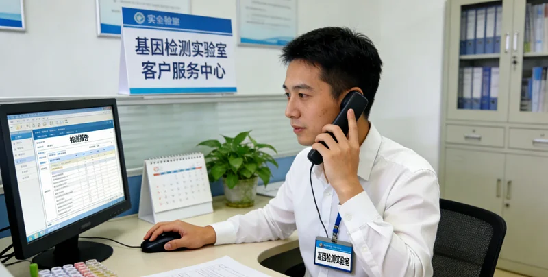 开封遗传咨询门诊医生与患者亲切