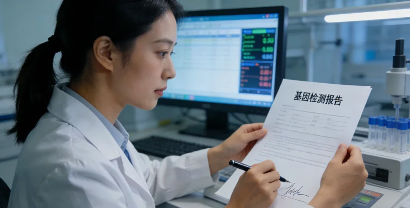 隆昌BRCA基因检测报告解读示