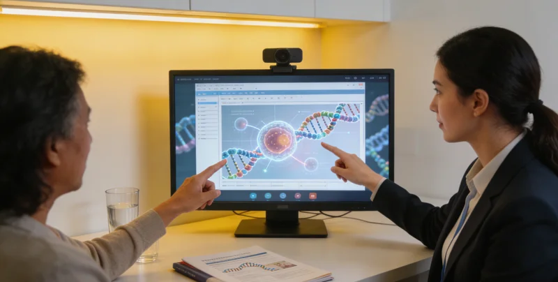 津市遗传咨询门诊医患沟通场景