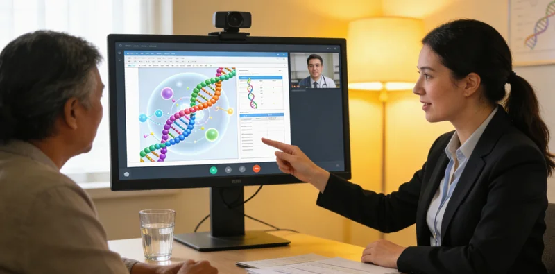 三明遗传咨询医生与家庭沟通场景