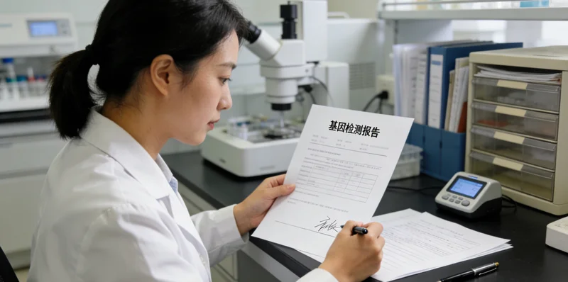 沁阳遗传咨询师讲解基因检测报告