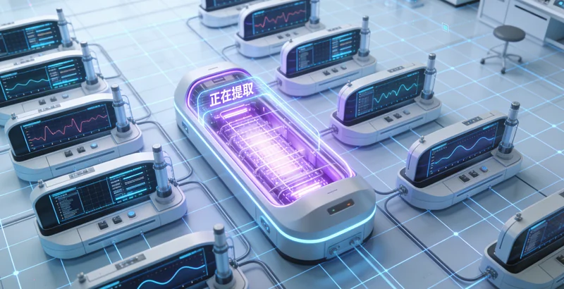 乌后旗合作实验室进行基因测序分