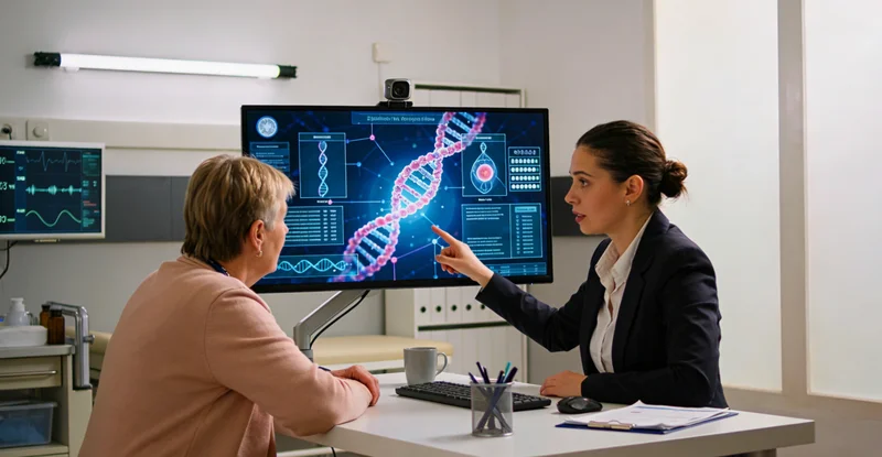 延安医院遗传咨询门诊场景