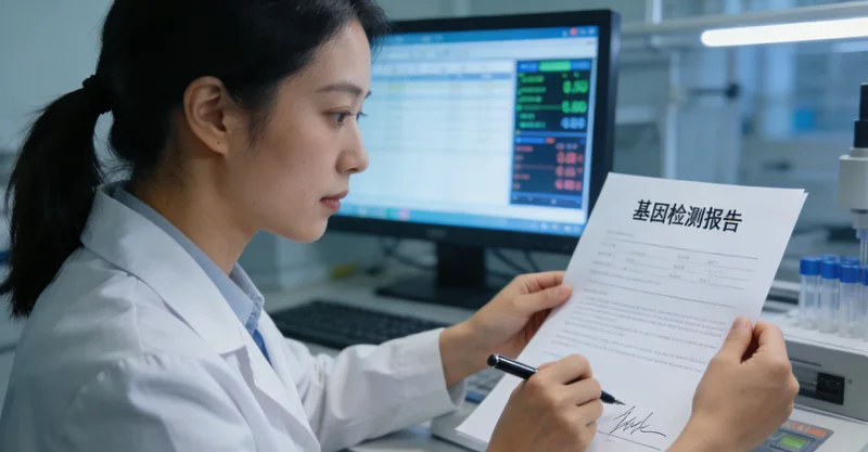广汉基因检测报告解读与分析