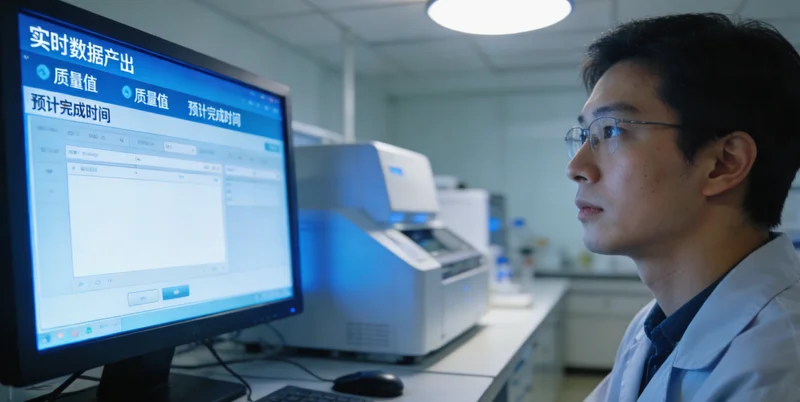 女性在扎兰屯医院进行健康检查