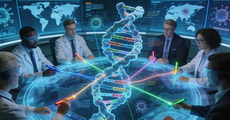 同江家庭共同讨论基因检测报告与