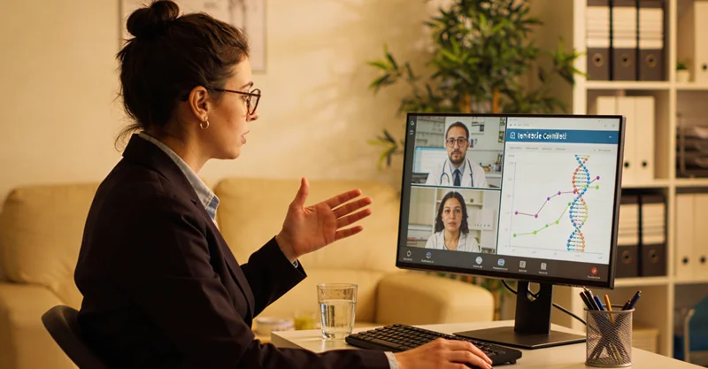 白银市家庭在咨询遗传相关问题