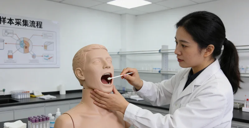 平凉基因检测采样点无创采样过程