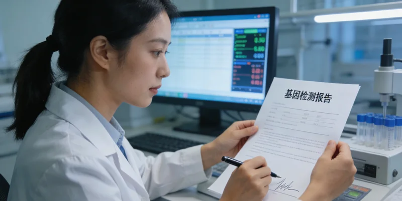 东阳FAP基因检测报告解读示意