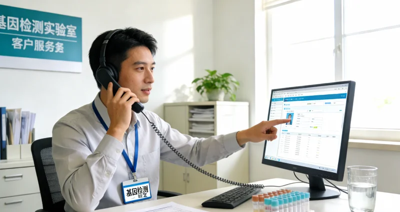 新民遗传咨询师为家庭解读基因检