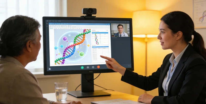 万源医院遗传咨询门诊场景