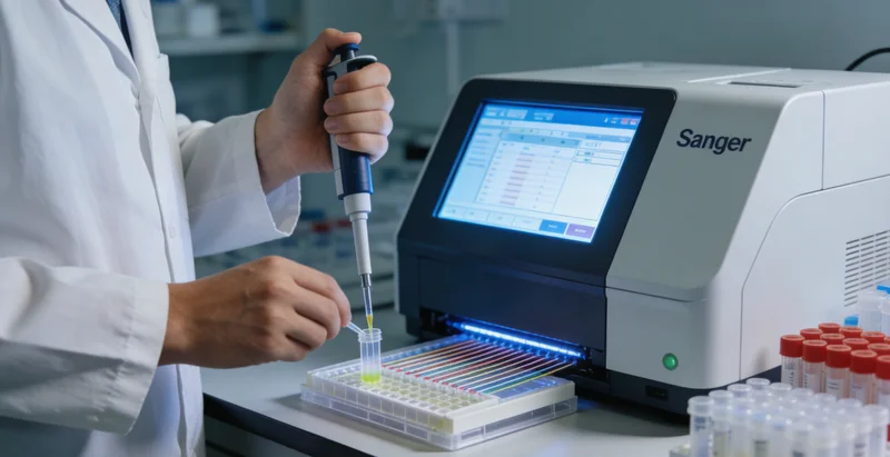 满洲里实验室基因测序过程