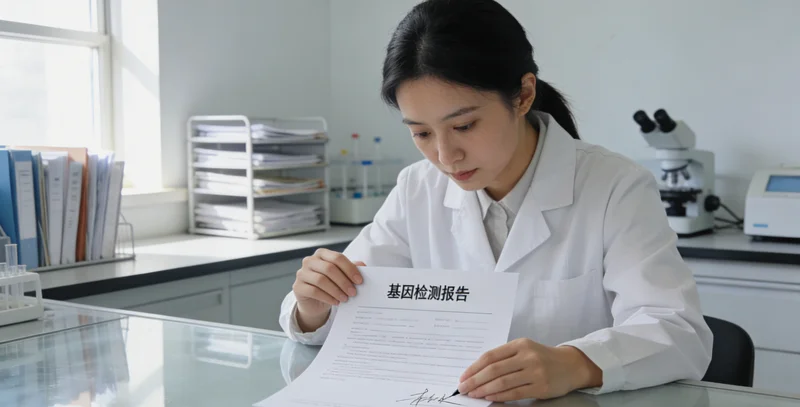 阳江基因检测报告解读-医生与咨