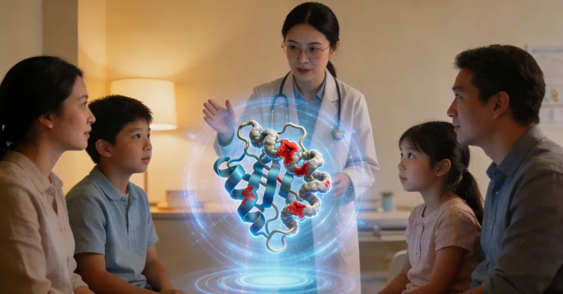 恩施家庭遗传咨询场景示意图