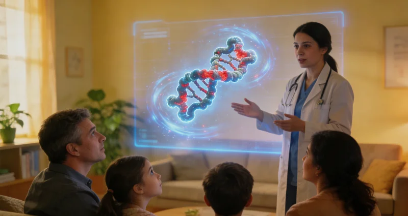 厦门基因检测家庭咨询场景