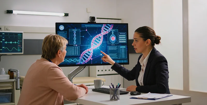 敦化医院遗传咨询师与市民沟通