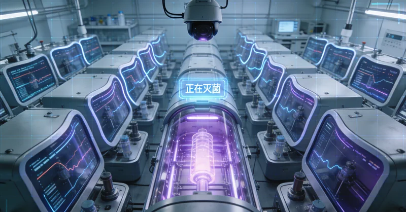 象征科技发展的DNA双螺旋与不