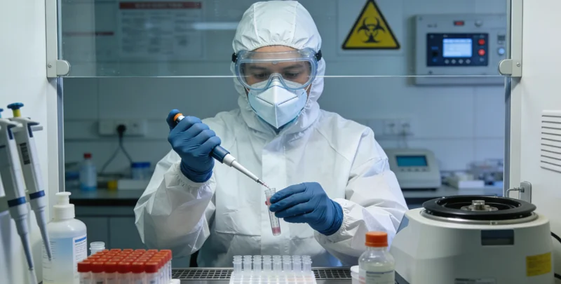 河间市民在医院与医生咨询检测流