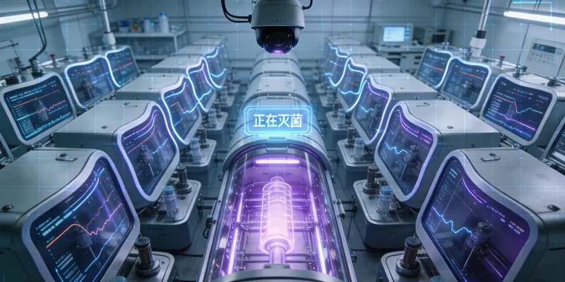 基因检测实验室高通量测序仪工作