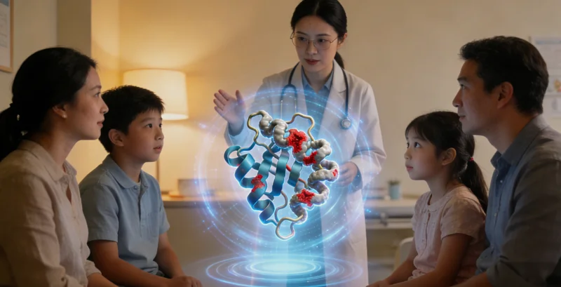 潍坊家庭关于遗传风险的咨询对话