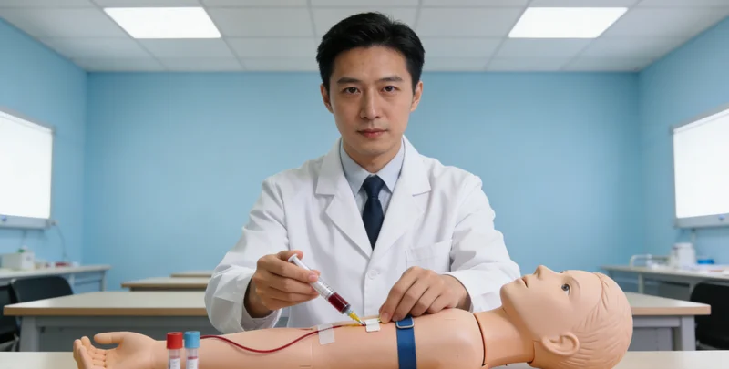 丰镇居民进行基因检测抽血采样