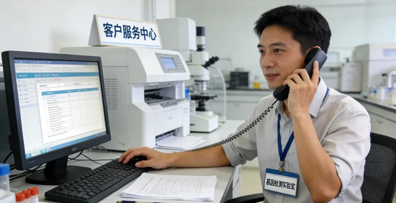 芒市医生为患者解读基因检测报告