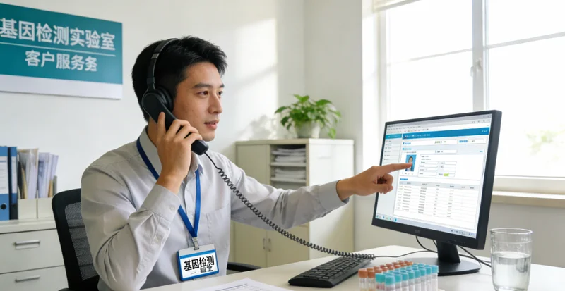 茂名遗传咨询门诊医生与咨询者交