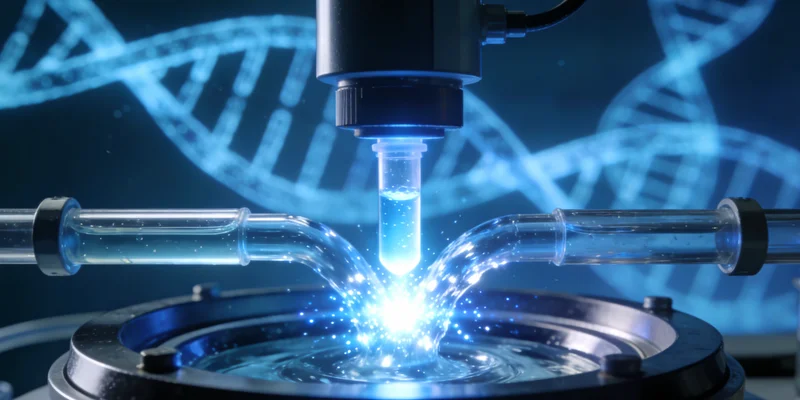 库车家庭与医疗专家进行基因检测