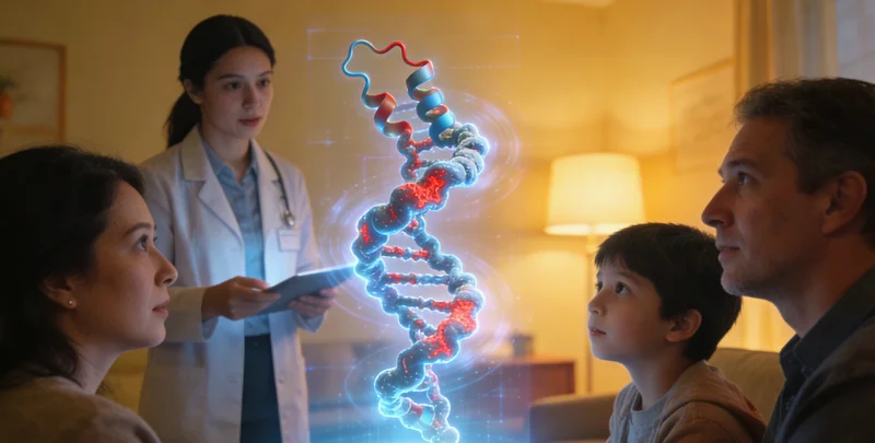 北京遗传咨询师与女士分析乳腺癌