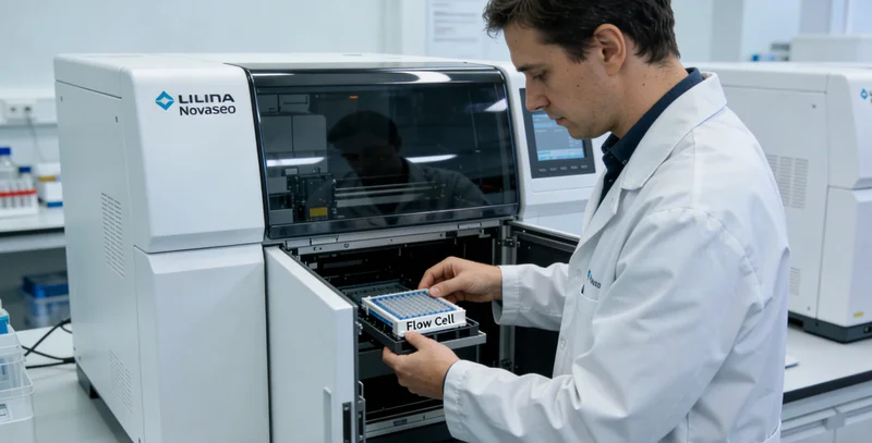 兴仁基因检测实验室内部进行DN