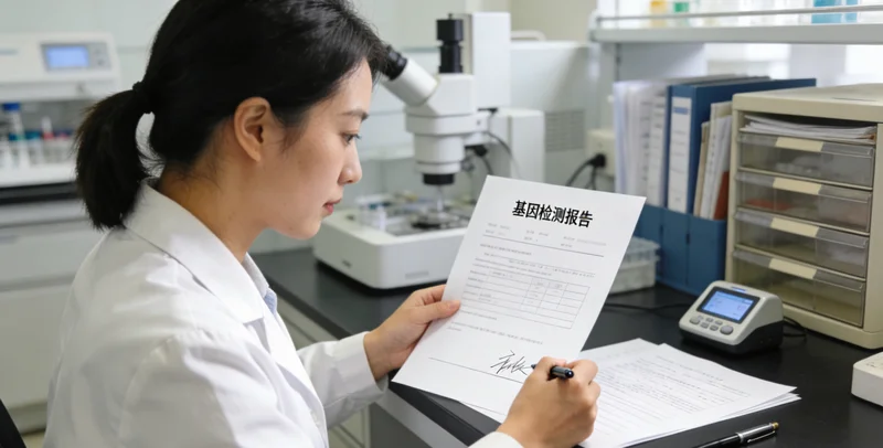 青岛遗传咨询师与患者解读基因报