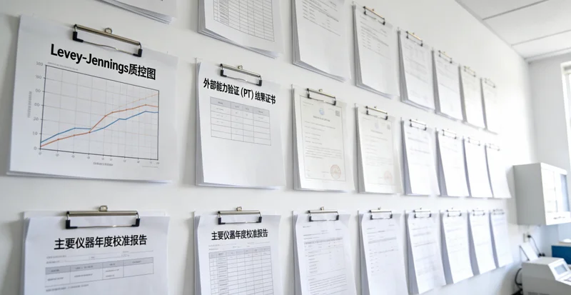 杭州医生与患者共同查看基因检测