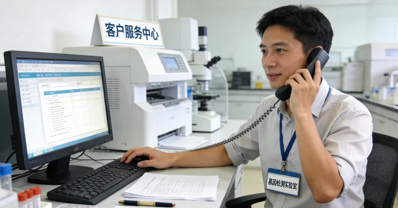 在拉萨，医生与咨询者沟通家族健