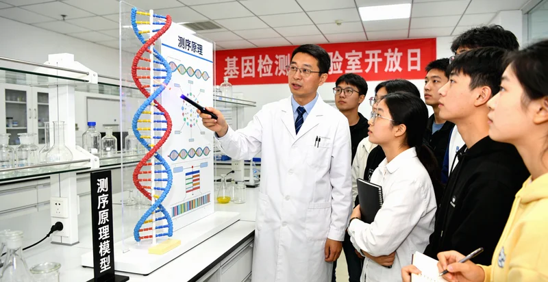 乳山样本送至实验室进行高通量基