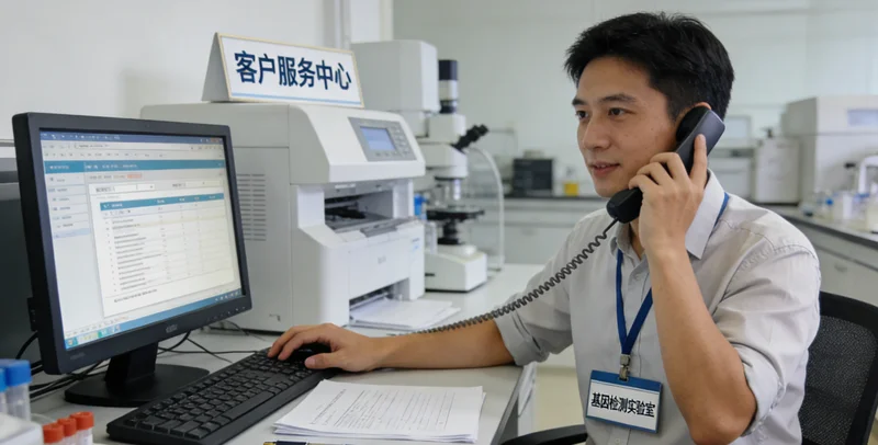 应城遗传咨询门诊医生与咨询者沟