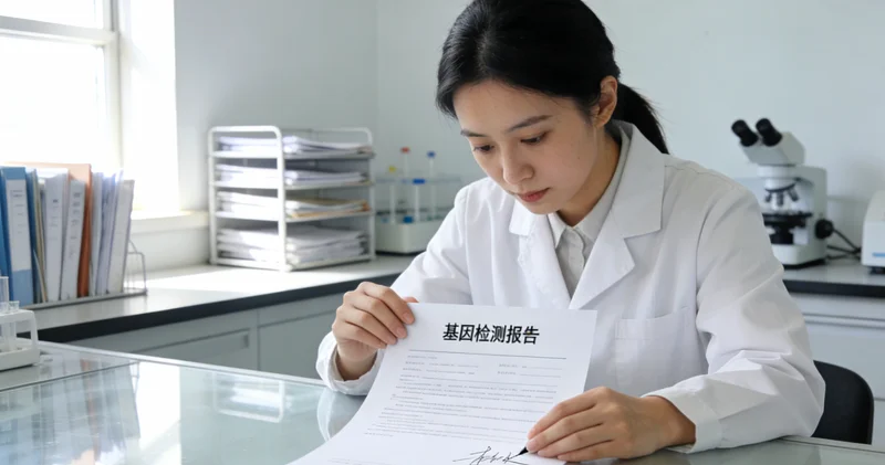 冷水江基因检测报告解读与遗传咨