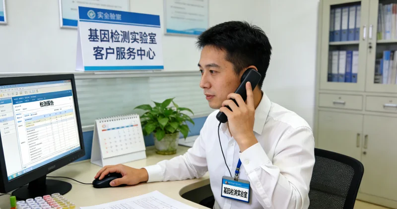 沅江医生为患者进行遗传咨询和报