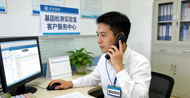 北京遗传咨询师与女性咨询者进行