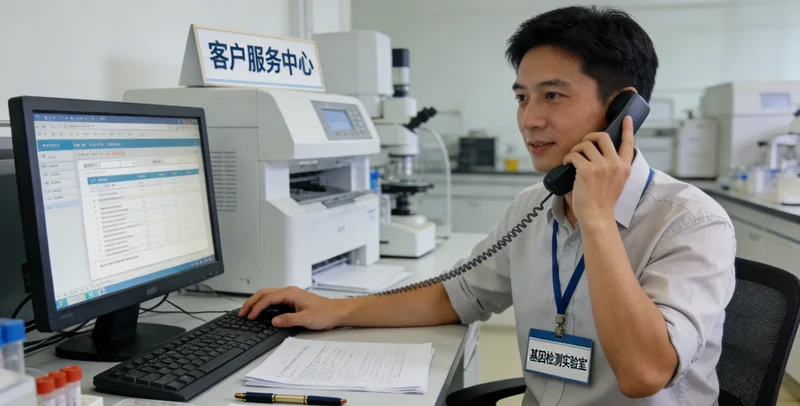 六盘水医院遗传咨询医生与患者交