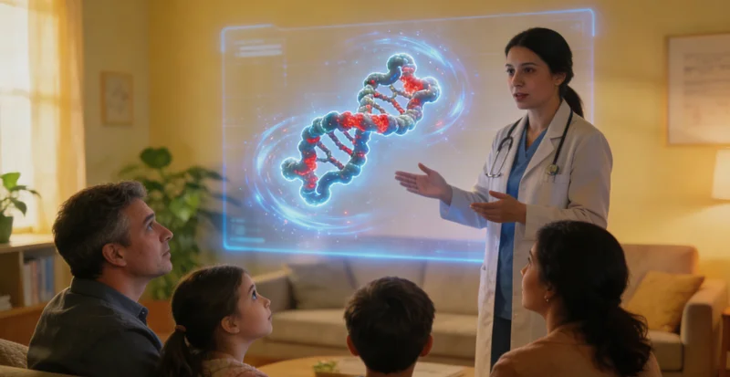 通辽家庭遗传健康咨询场景