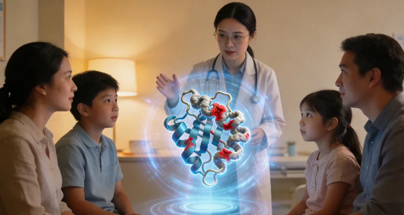 南昌家庭围绕健康报告进行讨论