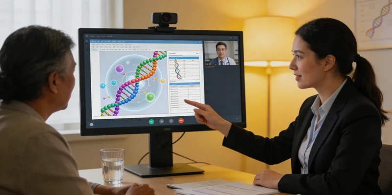 泊头家庭与遗传咨询师沟通场景