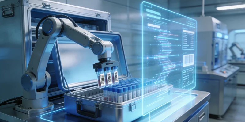 凉山州医院进行无创基因检测采样