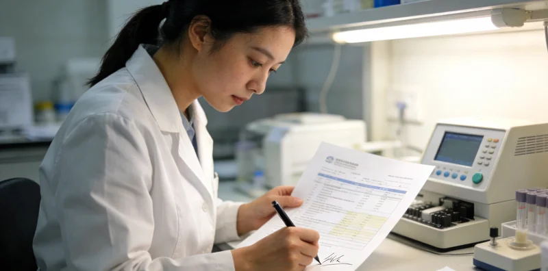 甘南州女性在阅读基因检测报告