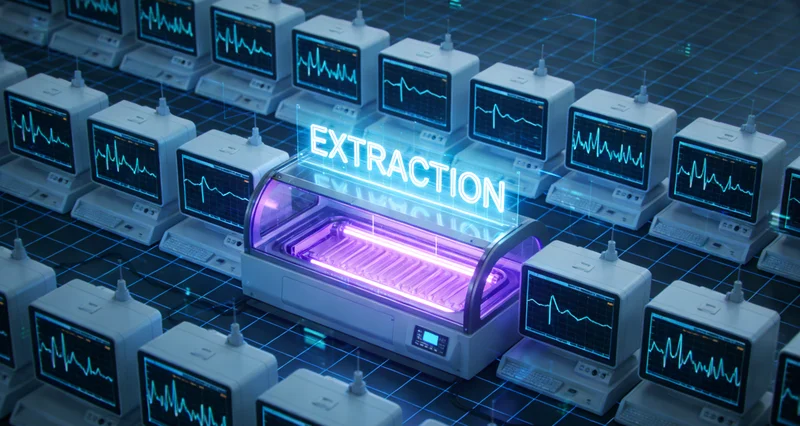 敦化护士进行无创基因检测采样