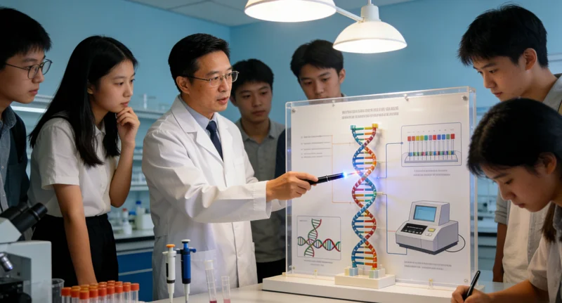 专业基因测序实验室进行数据分析