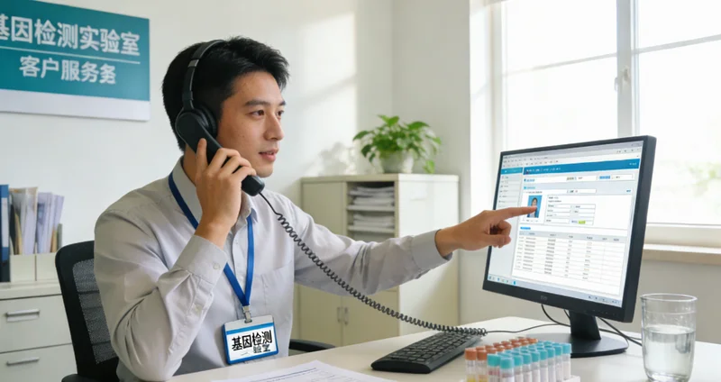 东港遗传咨询师与家庭沟通场景